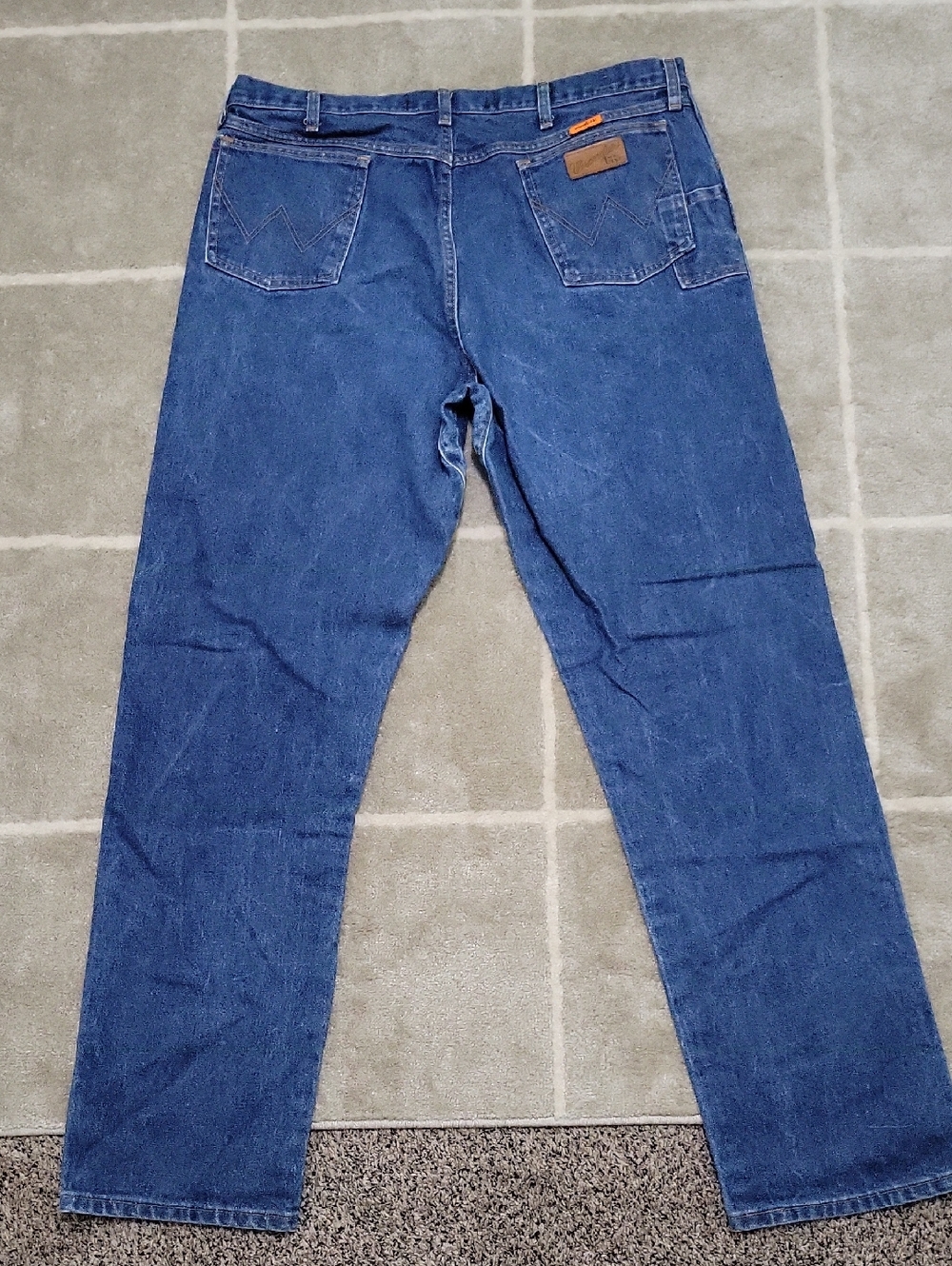 Wrangler FR Blue Denim Jeans Fire Resistant Work Pants 40x36